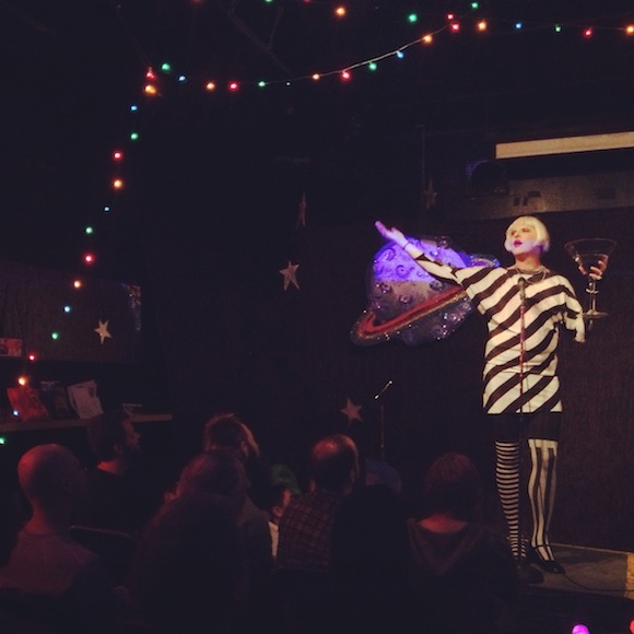 The Empress performs.