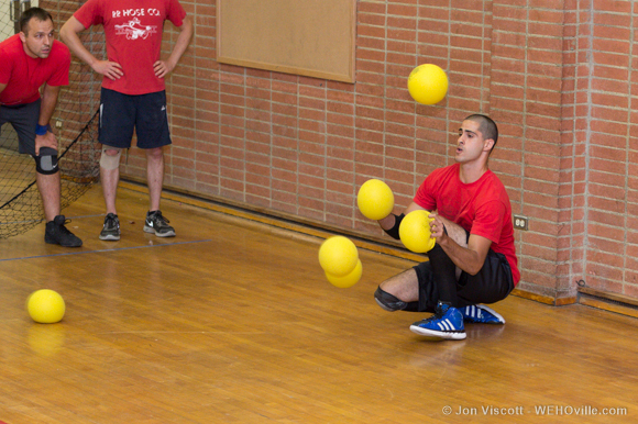 Weho dodgeball Tuesday summer league 2013
