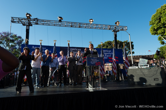 Weho Gay marriage rally