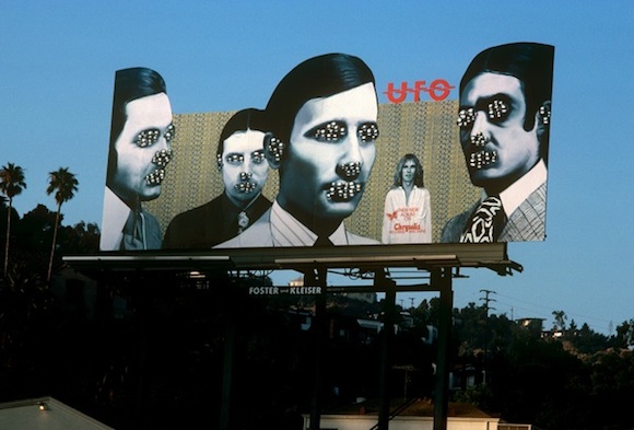 Rock n roll billboards of the sunset strip