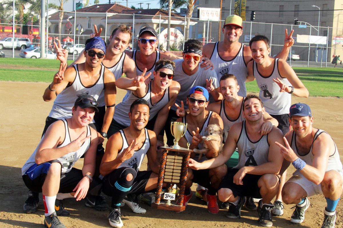 VGL's The Authority celebrates its second kickball championship