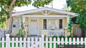 Former WeHo resident Kavah's house on Norton Drive listed at $184 a night.