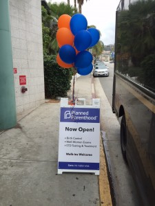 Planned Parenthood LA's new facility at 825 N. San Vicente Blvd.