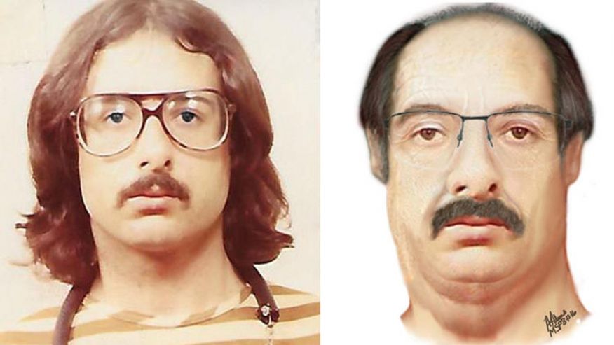 John Kelly Gentry in 1983 and how he may look today (Source Monroe County, Mich., Sheriff's Department)