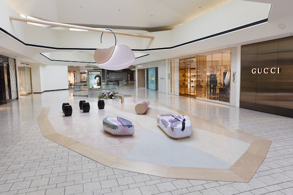  Beverly Center Adds Art on the Inside as Part of