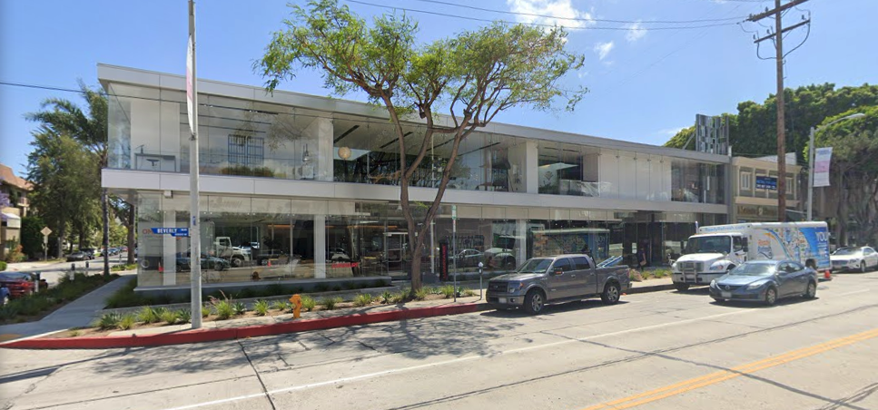 Work Stalled at 8001 Beverly Boulevard, in Beverly/Fairfax - LA YIMBY