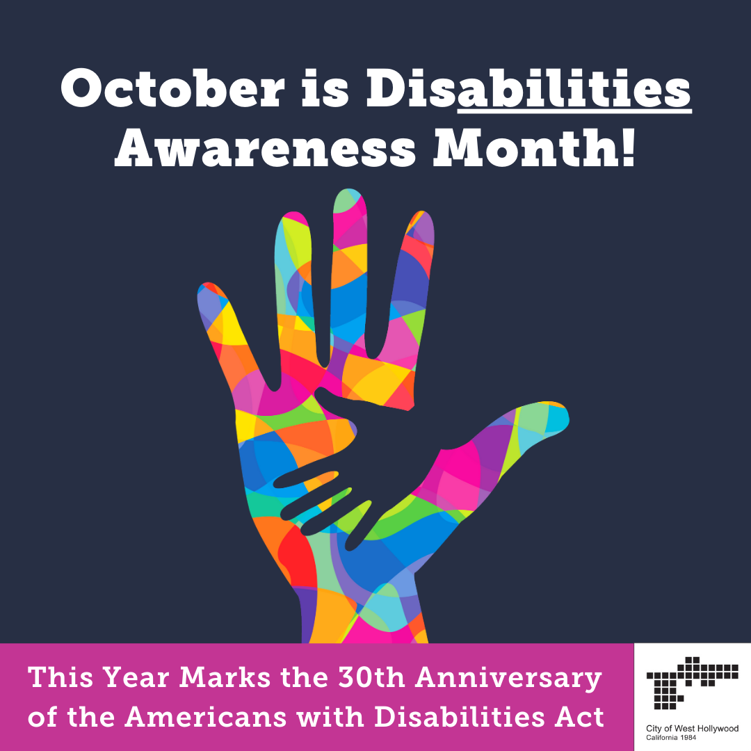 WeHo Celebrates Disabilities Awareness Month with Service Awards and