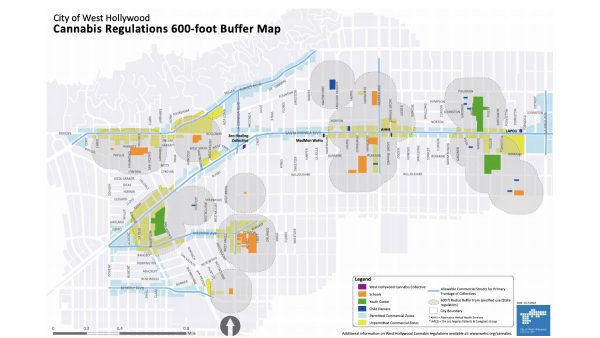 West Hollywood Zoning Map Business License Commission Passes The Joint To City Council - Wehoville