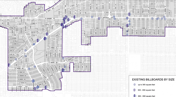 West Hollywood Zoning Map Planning Commission Hits Pause On Big Changes For Older Weho Billboards -  Wehoville