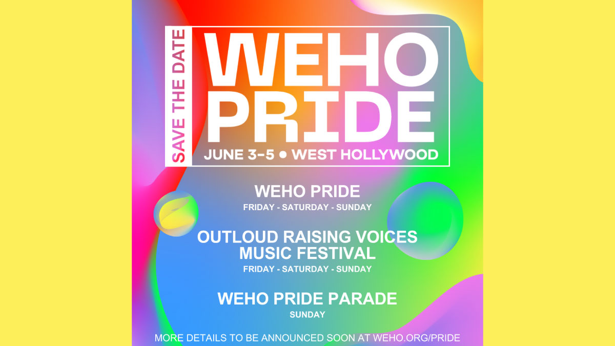Deadline to participate in WeHo Pride Parade is Friday, April 29